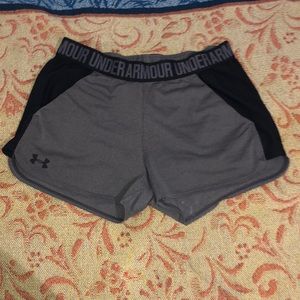 Small Under Armour shorts - gray